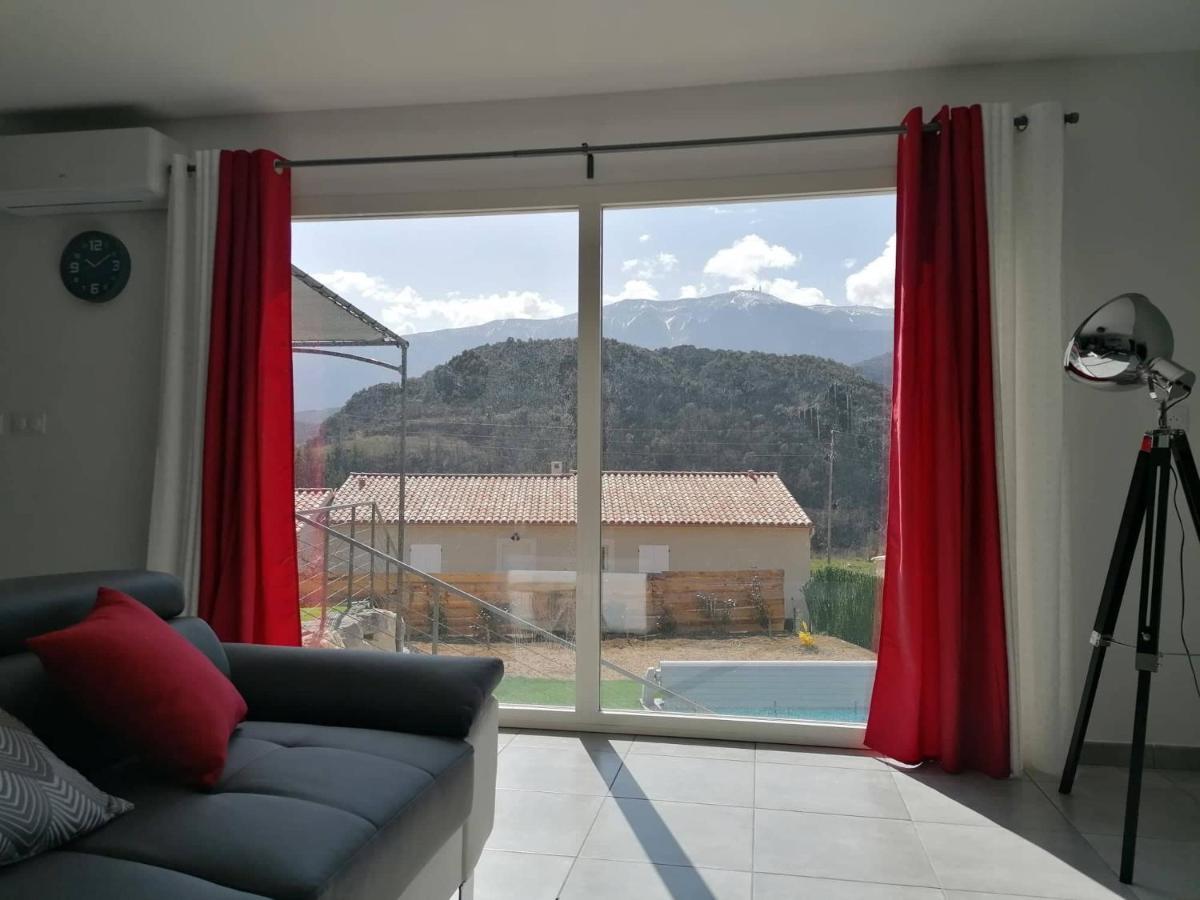 Les Villas Dorees - Villa Soleil Face Au Mont Ventoux Plaisians Buitenkant foto
