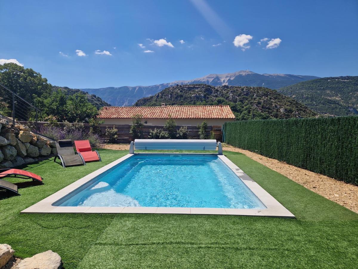 Les Villas Dorees - Villa Soleil Face Au Mont Ventoux Plaisians Buitenkant foto