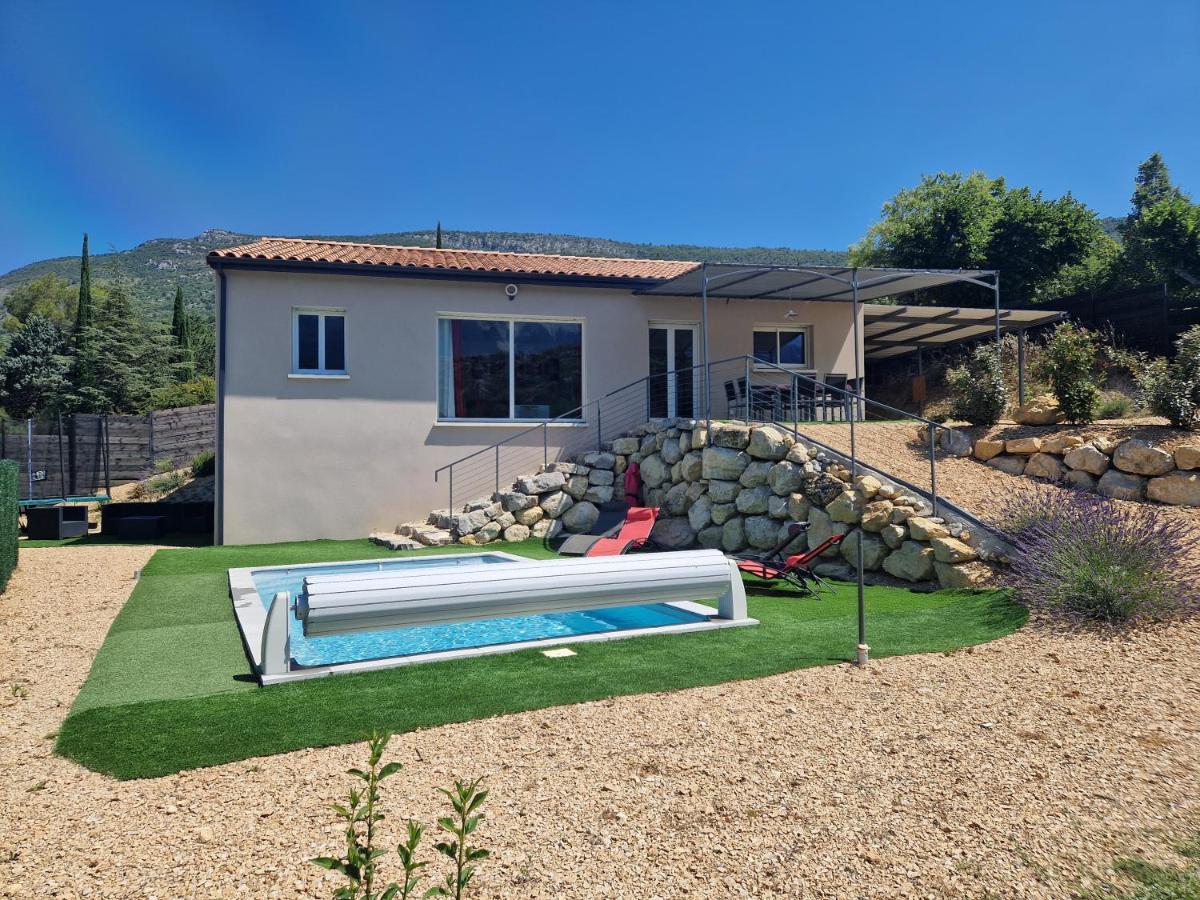 Les Villas Dorees - Villa Soleil Face Au Mont Ventoux Plaisians Buitenkant foto