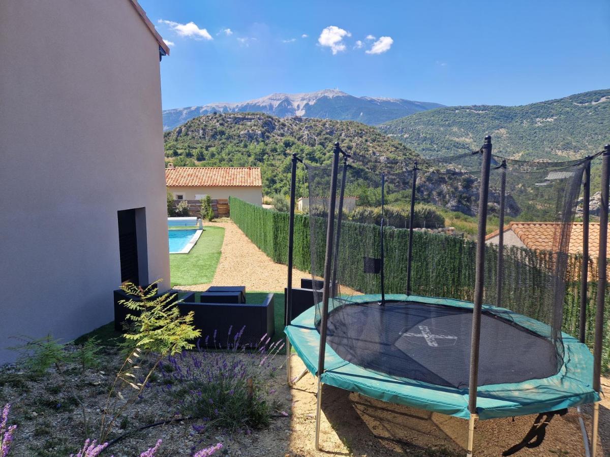 Les Villas Dorees - Villa Soleil Face Au Mont Ventoux Plaisians Buitenkant foto