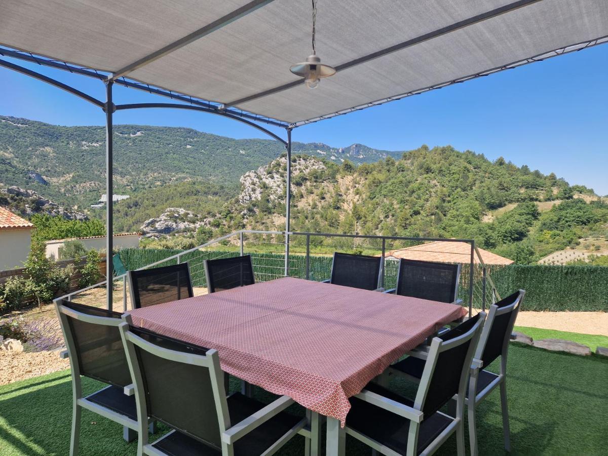 Les Villas Dorees - Villa Soleil Face Au Mont Ventoux Plaisians Buitenkant foto
