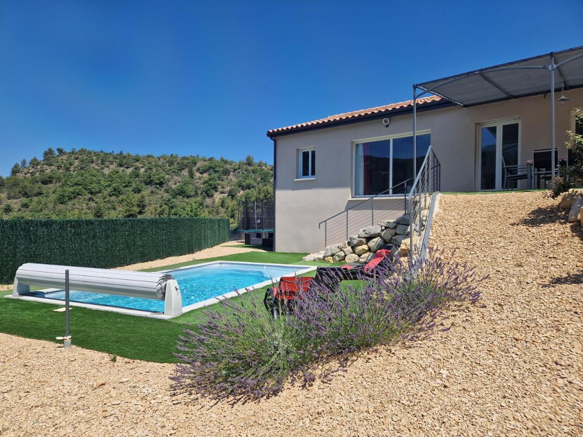 Les Villas Dorees - Villa Soleil Face Au Mont Ventoux Plaisians Buitenkant foto