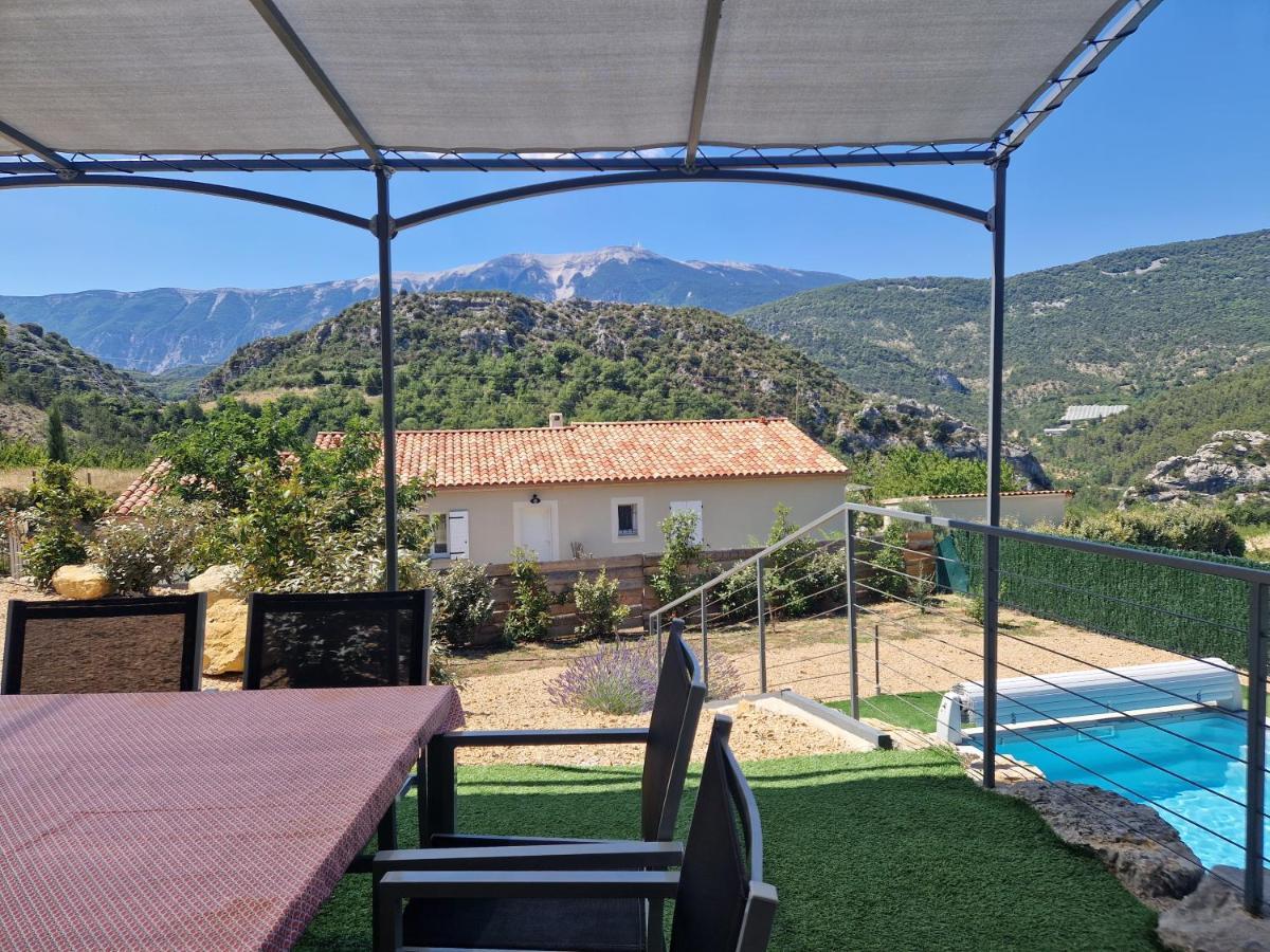 Les Villas Dorees - Villa Soleil Face Au Mont Ventoux Plaisians Buitenkant foto